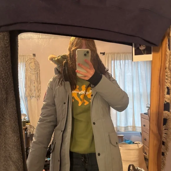 Seafoam Green Canada Goose Jacket - Picture 7 of 8